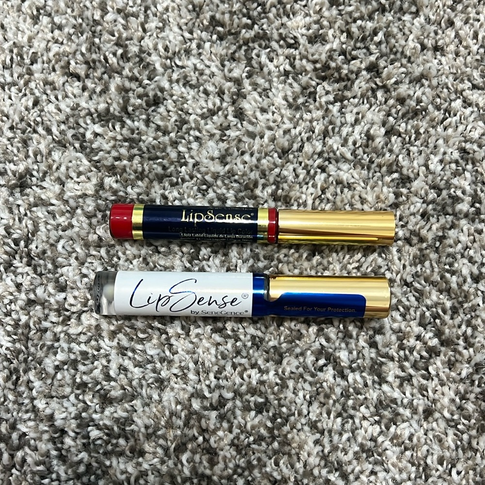 LipSense lipstick and gloss